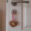 Gehäkeltes Minitäschchen Taschenanhänger "Herz"