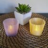 3D gedrucktes Windlicht "LINEA light" für LED-Teelicht