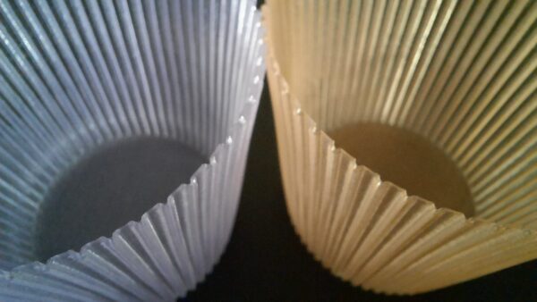 3D gedrucktes Windlicht "LINEA light" für LED-Teelicht