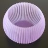 3D gedrucktes Windlicht "LINEA light rund" für LED-Teelicht