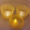 Deko-Set "Herbst": 2 Wichtel und Windlicht orange