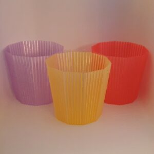 3D gedrucktes Windlicht "LINEA light polygon" für LED-Teelicht