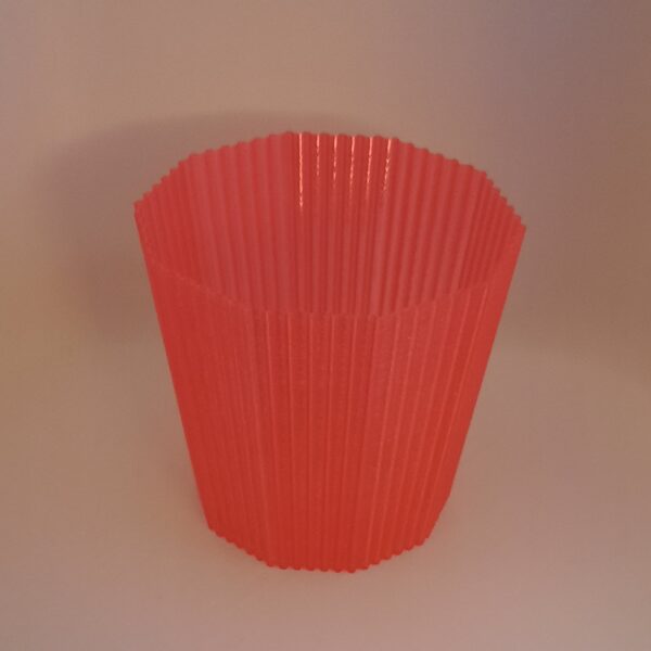 3D gedrucktes Windlicht "LINEA light polygon" für LED-Teelicht