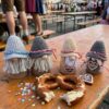 Deko-Trachtenwichtel mit Lebkuchenherz und Hut