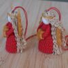 20261005_161328 Anhänger Engel Weihnachtsengel Christkind rot-gold (1 Stück)