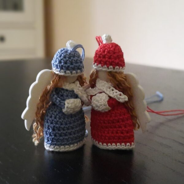 Engel Winterengel Weihnachtsengel Anhänger Baumschmuck (1 Stück)