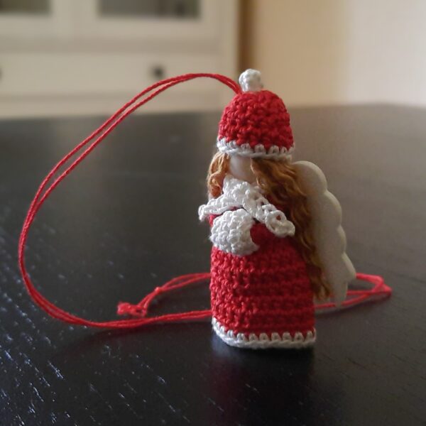Engel Winterengel Weihnachtsengel Anhänger Baumschmuck (1 Stück)