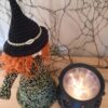 Halloween Hexe zum Hängen oder Stellen (18 cm)