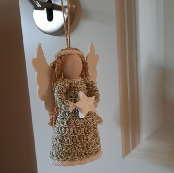 20261023_130135 Engel Weihnachtsengel Christkind zum Hängen oder Stellen (11 cm)